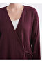 Esvab • Modern & Distinctive Double-Breasted Roba Collar Textured Women's Kimono - 4