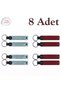 Name Written Leather Keychain, Purple & Navy, Set of 8 Gifts for Your Loved Ones for Your Special Celebrations