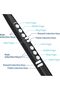Professional Digital Wind Instrument MIDI Electronic Saxophone with 13 Adjustable instrument - 6