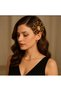 3-Piece Hair Clip Accessory Stylish Bridal Evening Dress Wedding Engagement Special Occasion Clip Gold - 3