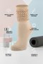 4 Pairs Women's Seasonal Yoga Fitness Plates Sports and Aerobics Boot Socks - 2