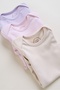 Set of 3 100% Cotton Baby and Children's Envelope Collar Bodysuits & Bodysuits - 3
