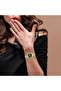 Women's Analog Dark Green Dial Watch - LC08190.170 - 8