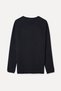 Men's Black Crew Neck Sweatshirt - 6