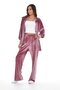 Women's Velvet Shirt Pants Powder Set - 6