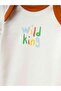 3-Piece Organic Baby Safari Patterned Hat and Romper Set - 3