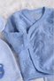 Hospital Released Organic Fabric 100% Cotton Bear Embroidered Set of 5 Gift Baby Girl and Boy Set - 2