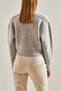 Pearl Embroidered Zippered Knitwear Cardigan Aw25Hi0038 - 6