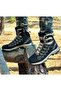 2224-Jamper Anatomical Non-Slip Sole Soft Shell Outdoor Trekking Men's Zippered Sports Boots - 5
