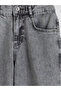 Gray Loose Fit Boys' Jeans - 4