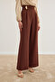 Pants with Waist Accessories - Brown - 7