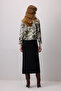 Patterned Crop Shirt - 4