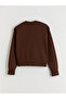 Crew Neck Girl's Knitwear Sweater - 3