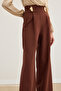 Pants with Waist Accessories - Brown - 6