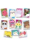 Licensed Squishmallows Panini Sticker Collection Album + 5 Packs (25 Stickers) - 5
