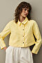 Godeli Crop Denim Jacket Yellow - 6