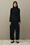 Ribbed Basic Sweater Black