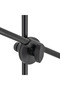 SJ-09 Music Instrument Professional Adjustable Angle Floor Tripod Microphone Stand with Universal Ro - 4