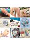 7500+ Pcs Glass Seed Beads for Bracelets Making Kit including 300pcs Alphabet Letter Beads w - 4