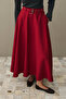 Belted Skirt Red - 7