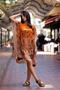 Orange Color Floral Patterned Casual Tunic - 5