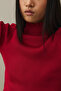 Ribbed Basic Sweater Red - 4