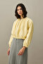 Zippered Bomber Jacket Yellow - 7
