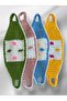 4 Pieces Hand Knitted Long Fiber Dowry Daily Fiber Set - 3
