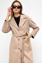 Reglan Sleeve Waist-Tied Moher Coat Kum 3156 - 4
