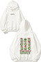 سويت شيرت أبيض كبير الحجم مطبوع عليه تصميم Grinch Mood