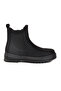Black Nubuck Fleece Inside Zippered Non-Slip Women's Boots 24071 Z - 2