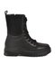 Black Fleece Inside Zippered Long Non-Slip Sole Women's Boots 23002 Z - 2