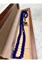 Crystal Tasbih/Rosary with Chain – Set of 2 100 Beads Each Blue & Black 10mm Bead Size - 6
