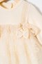 Baby Girl Mevlit Dress with Bandana and Lace - 4