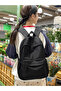 Solid Zip Closure Backpack - 5