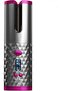 Cordless Automatic Hair Curler – Portable Ceramic Rotating Curling Iron with 6 Temperature & Timer