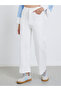Solid Mid Rise Wide Leg Jeans - 2