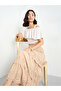 تنورة ماكسي شيفلي بيج متعددة الطبقات