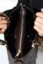 Women's Brown Patterned Hand and Shoulder Bag Suitable for Daily and Evening Dress Use - 8