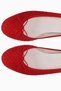 Cinderella Satin Ballerina Shoes with Crystal Stones, Bow Detail, French Handcrafted - 5