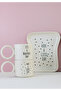 Polka Ceramic 6-Piece Toast Breakfast Set for 2 People - 2