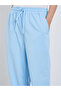 Blue Relaxed Fit Cuffed Joggers - 3