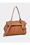 Twist Lock Drop Detail Shoulder Bag