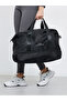 Black Front Zip Gym Bag - 2