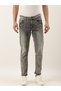 Men Mid Rise Grey Acid Wash Jeans