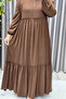 Women's Hijab Clothing Plus Size Two Layer Ferace - 2