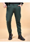 Men Dark Green Slim Fit Cargo Pants