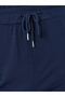 Solid Loose Fit Joggers with Drawstring - 3