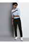 Men Black Slim Fit Trousers - 5