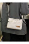 Crossbody Bag with Zip Closure and Adjustable Strap - 6